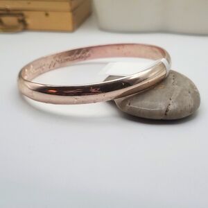 Friendship‎ rose gold tone bracelet bangle gift idea B1824